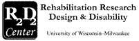 Rehabilitation Research Design and Disability Center logo